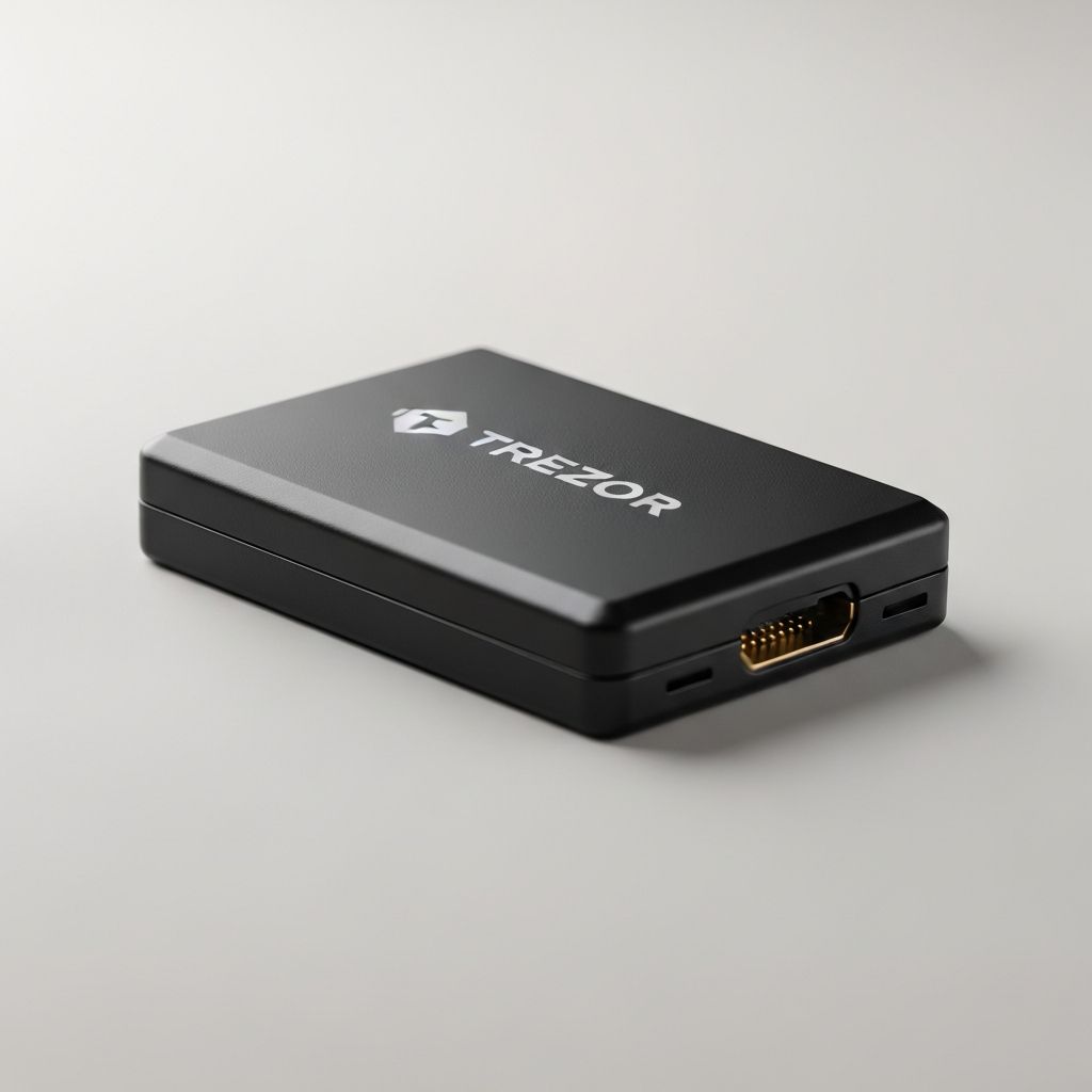 Trezor Model One - аппаратный криптокошелек для безопасного хранения Bitcoin и криптовалюты