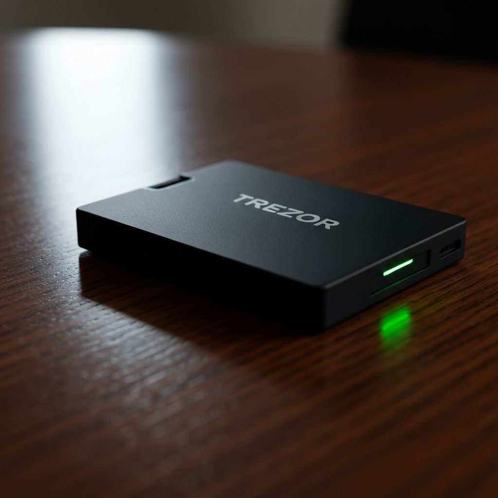 Trezor Safe 3 - защищенный аппаратный кошелек с EAL6+ элементом